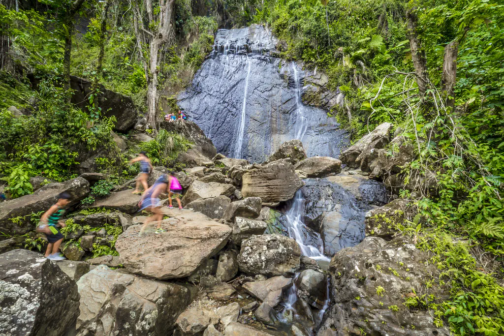 Waterfall in El Yunque